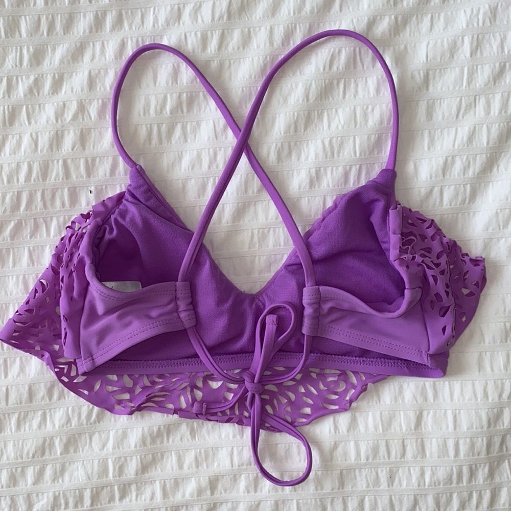 Purple Bikini Top   - Picture 2 of 2
